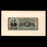 Canada, Dominion of Canada, 2 dollars <br /> June 1, 1886