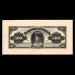 Canada, Dominion of Canada, 500 dollars <br /> January 3, 1911