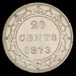 Canada, Victoria, 20 cents <br /> 1873
