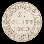 Canada, Victoria, 20 cents <br /> 1900