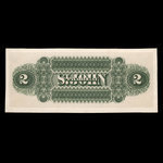 Canada, Dominion of Canada, 2 dollars <br /> 1870