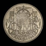 Canada, George VI, 50 cents <br /> 1948