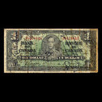 Canada, Bank of Canada, 1 dollar <br /> January 2, 1937