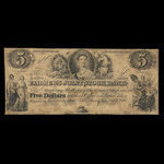 Canada, Farmer's Joint Stock Banking Co., 5 dollars <br /> February 1, 1849