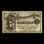 Canada, Chas. A. Morley, 5 cents <br /> 1894