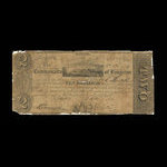 Canada, Commonalty of Kingston, 2 dollars <br /> October 13, 1842