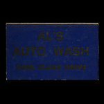 Canada, Al's Auto Wash, no denomination <br /> 1977