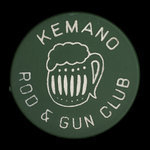 Canada, Kemano Rod & Gun Club, no denomination <br /> 1961