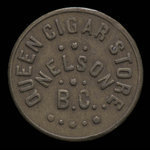 Canada, Queen Cigar Store, no denomination <br /> 1923