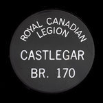 Canada, Royal Canadian Legion (R.C.L.) No. 170, no denomination <br /> 1983