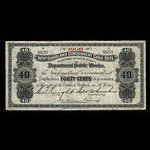 Canada, Newfoundland - Department of Public Works, 40 cents <br /> 1906