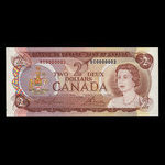 Canada, Bank of Canada, 2 dollars <br /> 1974