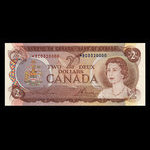 Canada, Bank of Canada, 2 dollars <br /> 1974