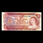 Canada, Bank of Canada, 2 dollars <br /> 1974