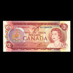 Canada, Bank of Canada, 2 dollars <br /> 1974