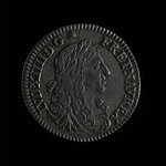 France, Louis XIV, 5 sols <br /> 1670
