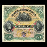 Canada, Bank of Montreal, 50 dollars <br /> January 2, 1903
