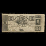 Canada, Agricultural Bank (Toronto), 10 dollars : September 1, 1834