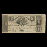 Canada, Agricultural Bank (Toronto), 10 dollars <br /> September 1, 1834