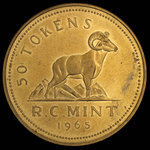 Canada, Royal Canadian Mint, 50 tokens <br /> 1965