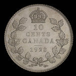 Canada, George V, 10 cents <br /> 1928