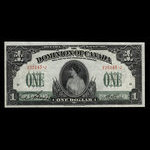 Canada, Dominion of Canada, 1 dollar <br /> March 17, 1917