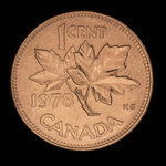 Canada, Elizabeth II, 1 cent <br /> 1978