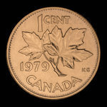 Canada, Elizabeth II, 1 cent <br /> 1979