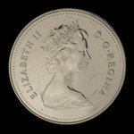Canada, Elizabeth II, 5 cents <br /> 1979