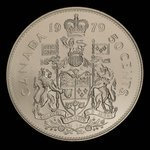 Canada, Elizabeth II, 50 cents <br /> 1979