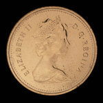 Canada, Elizabeth II, 1 cent <br /> 1979