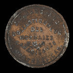 Canada, J.O. Marchand, no denomination <br /> 1893