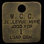 Canada, Western Canadian Collieries (W.C.C.) Limited, 1 load, coal <br /> 1957