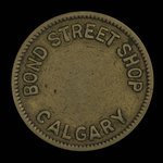 Canada, Bond Street Shop, no denomination <br /> 1922