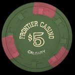 Canada, Frontier Casino, 5 dollars <br />