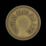 Canada, Totem Mfg. Co. Ltd., no denomination <br /> 1928