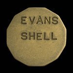 Canada, Evans Shell, no denomination <br /> June 1969