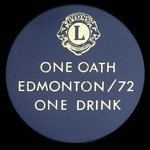 Canada, Lions Clubs, 1 drink <br /> 1972