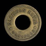 Canada, Gleichen Hotel, no denomination <br /> 1923