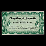 Canada, Cinq-Mars & Paquette Limited, 1 point <br /> December 31, 1964