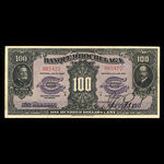 Canada, Banque d'Hochelaga, 100 dollars <br /> January 2, 1920