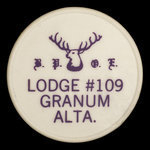 Canada, Elks ( B.P.O.E.) Lodge No. 109, no denomination <br />
