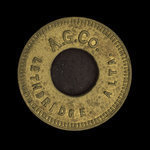 Canada, The Alberta Gum Company (A.G.CO.), 5 cents <br /> 1929