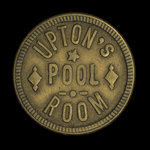 Canada, Upton's Pool Room, 1 cigar <br /> 1910