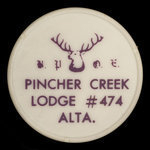 Canada, Elks ( B.P.O.E.) Lodge No. 474, no denomination <br />