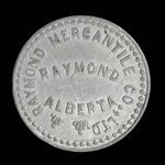 Canada, Raymond Mercantile Co. Ltd., 5 cents <br /> September 15, 1944