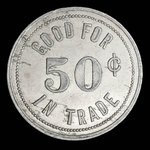 Canada, The Spring Coulee Trading Co. LTD., 50 cents <br /> 1933