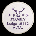Canada, Elks ( B.P.O.E.) Lodge No. 112, no denomination <br /> July 1, 1975