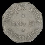 Canada, Ingram's Store, 1 loaf, bread <br /> 1932