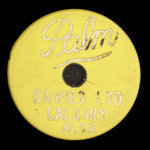 Canada, Palm Dairies Ltd., 1 pint, standard milk <br /> 1982